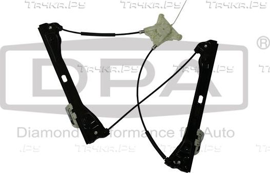 Стеклоподъемник DPA передний левый для SEAT Toledo IV 2012-2019. Артикул 88371036402