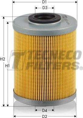 Топливный фильтр  Tecneco Filters. Артикул GS0480