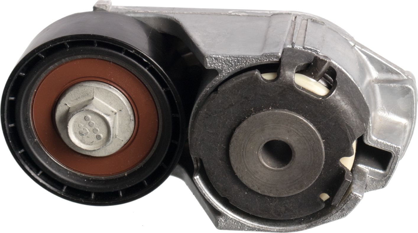 Натяжной ролик (натяжитель) приводного клинового зубчатого ремня SWAG (Алюминиевое литье). Артикул 50 92 8364