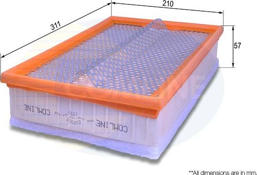 Воздушный фильтр Comline. Артикул EAF057