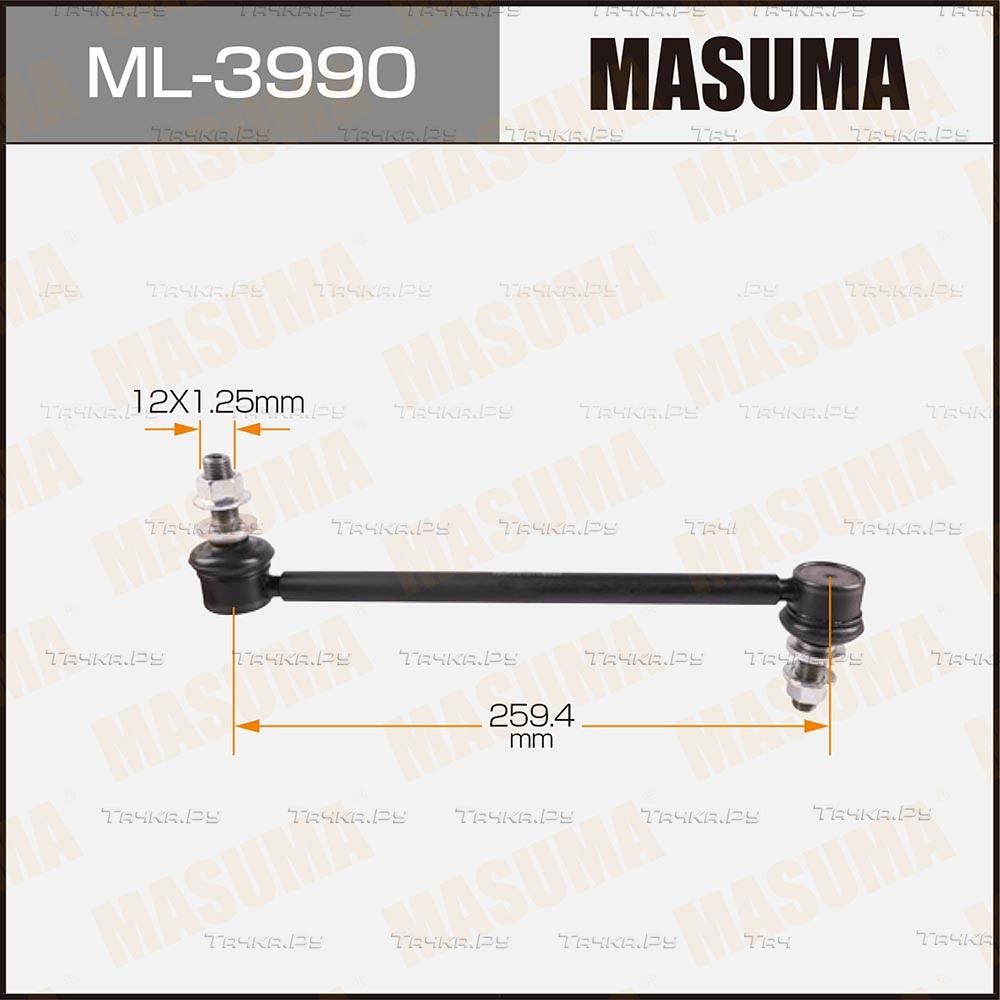 Стойка (тяга) стабилизатора Masuma. Артикул ML-3990