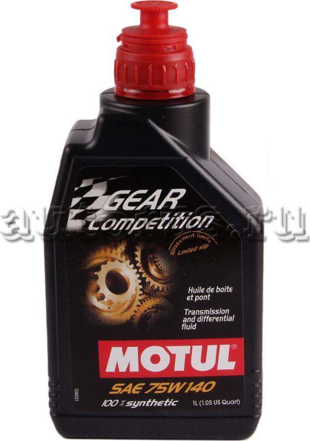 Масло трансмисионное Motul GEAR COMPETITION 75W-140. Артикул 105779