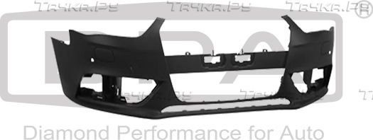 Бампер DPA передний для Audi A4 IV (B8) 2007-2015. Артикул 88071824202