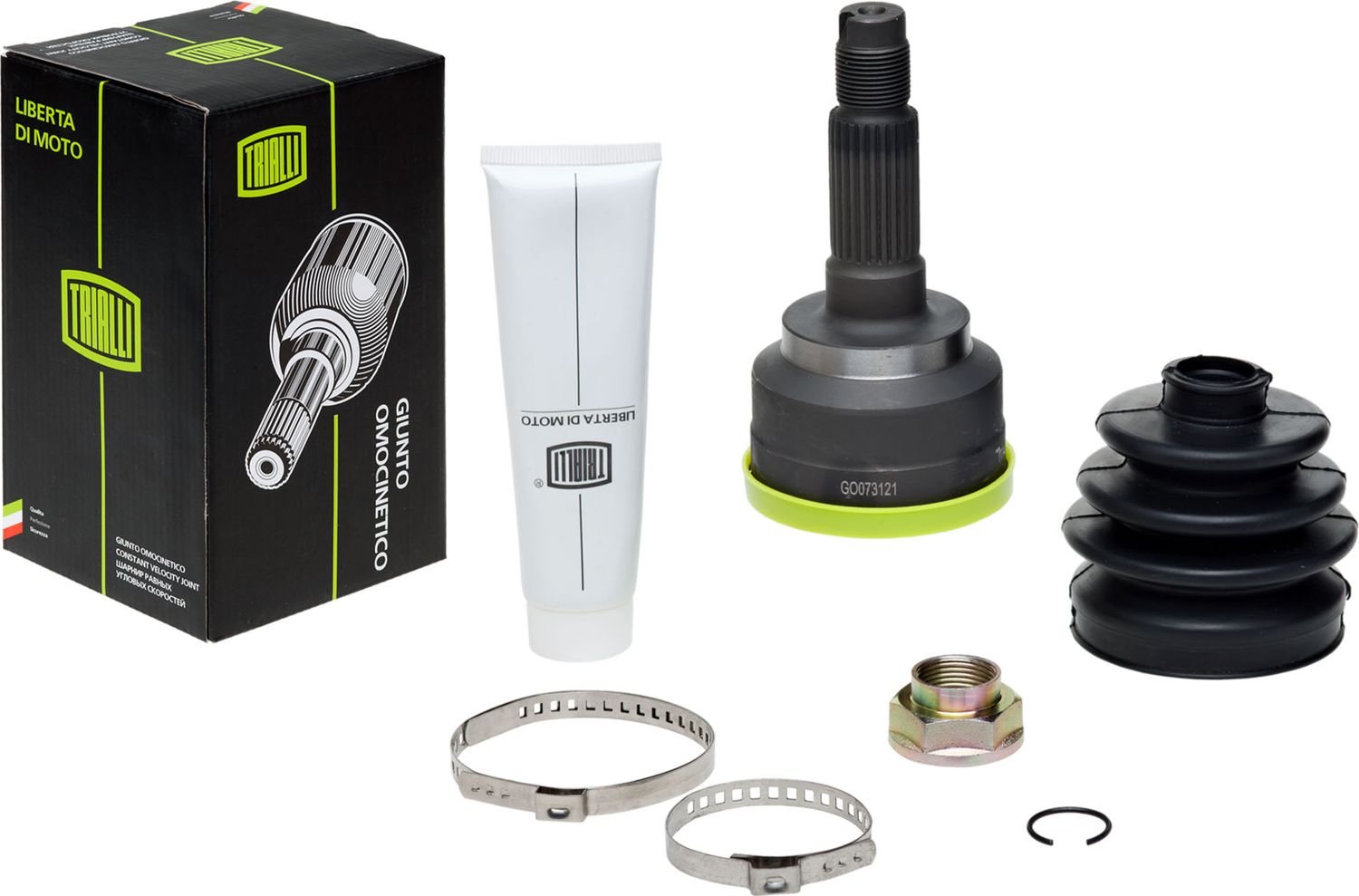Шрус внутренний (граната) Trialli передний для Kia Shuma II 2001-2004. Артикул GO 073121