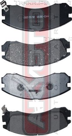Тормозные колодки Akyoto Packing AKYOTO передние для Mitsubishi Space Runner II 1999-2003. Артикул AKD-3233