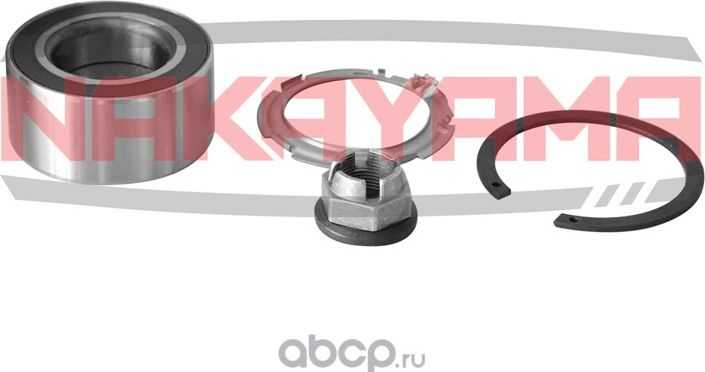 Подшипник ступицы колеса, комплект (Nakayama). Артикул M1165NY