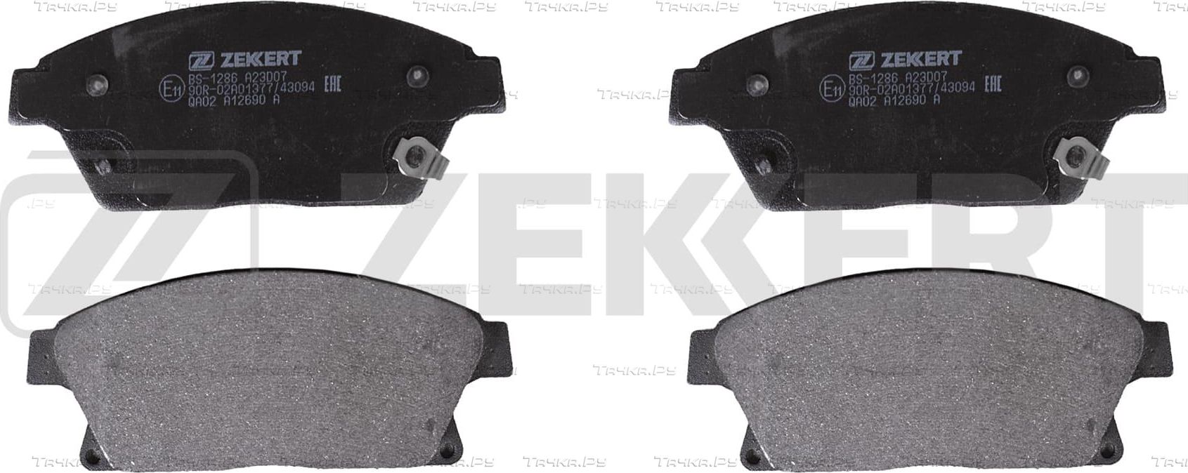 Тормозные колодки Zekkert передние для Cadillac ATS I 2013-2019. Артикул BS-1286