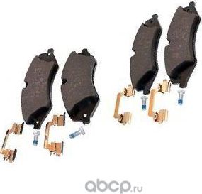 Тормозные колодки Land Rover. Артикул LR051626