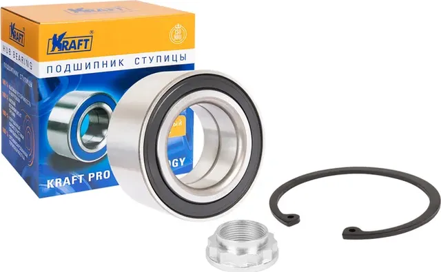 Подшипник ступицы BMW 3 (E90)/ 1 (E81/E87) 04- задн. (Kraft). Артикул KT204579