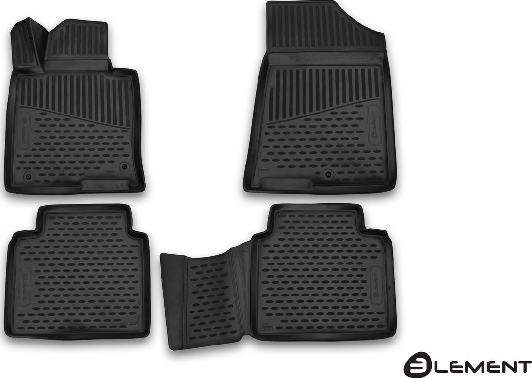 Коврики Element 3D для салона Kia Optima IV АКПП 2016-2026. Артикул ELEMENT3D2561210