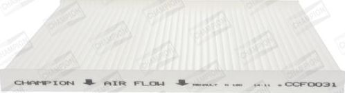 Салонный фильтр Champion. Артикул CCF0031