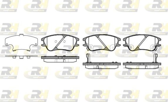 Тормозные колодки RoadHouse. Артикул 21139.02
