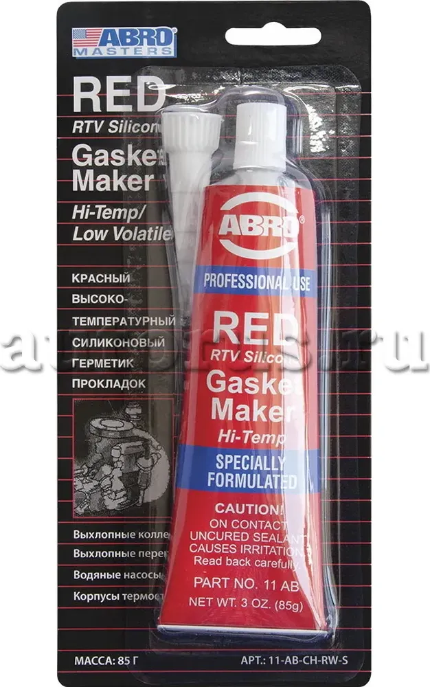 Герметик силиконовый (Abro). Артикул 11-AB-CH-RW-S