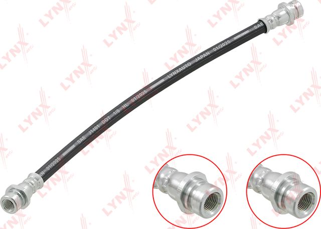 Тормозной шланг LYNXauto задний правый/левый для Hyundai Matrix I 2001-2010. Артикул BL-3965