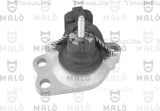 Подушка (опора) двигателя Malò правая для Renault Clio II 1999-2013. Артикул 18833