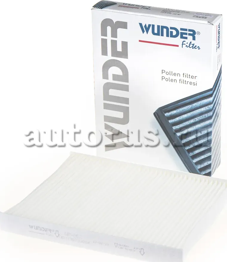 (Производитель  WUNDER FILTER) Фильтр салонный VOLVO S60, S80, V60, V70, XC60, X Wunder. Артикул WP852