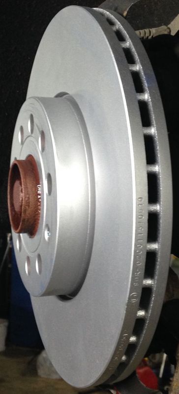 Тормозной диск ATE передний для Audi A3 II (8P) 2003-2013. Артикул 24.0125-0145.1