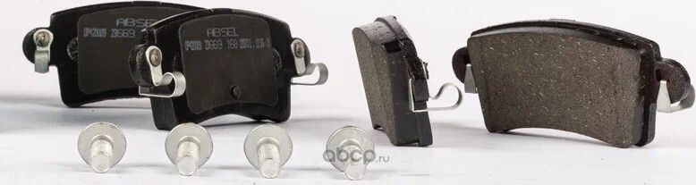 Колодки тормозные задние (Absel). Артикул OP420009