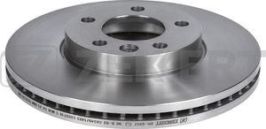 Тормозной диск Zekkert передний для Volkswagen Transporter T5 2003-2015. Артикул BS-5357