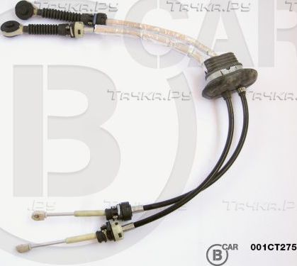 Трос переключения передач КПП B CAR для Peugeot 807 I 2006-2014. Артикул 001CT275