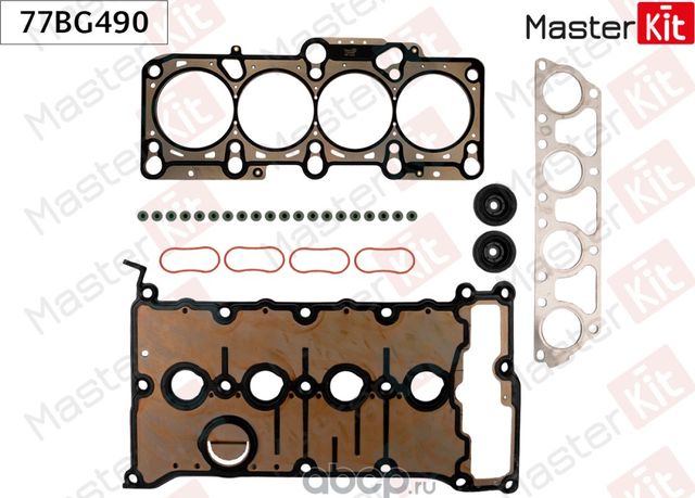 Комплект прокладок гбц (Master KIT). Артикул 77BG490