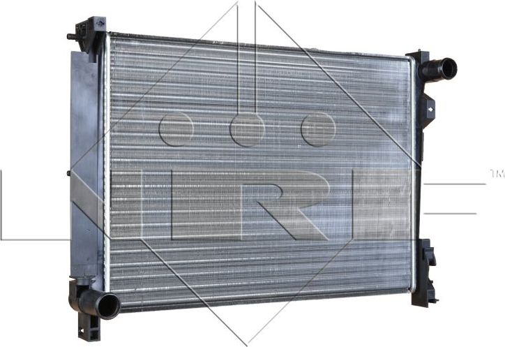 Радиатор охлаждения двигателя NRF (алюминий). Артикул 58263A