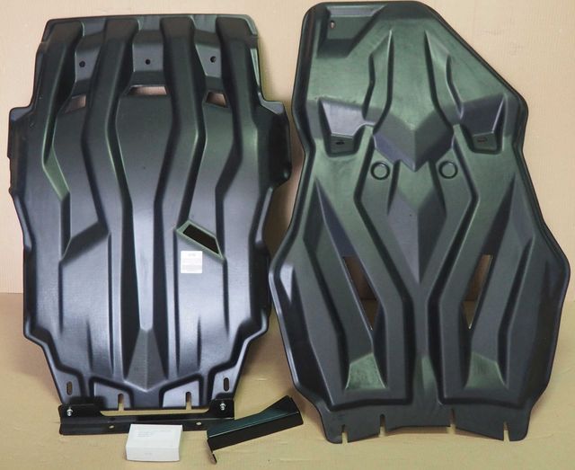 Защита композитная АВС-Дизайн для картера, КПП и РК Lexus LХ 570 2008-2026. Артикул 24.05k