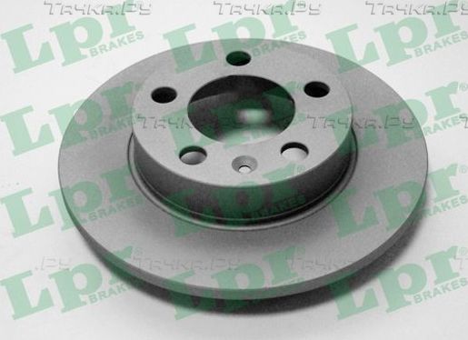 Тормозной диск LPR TOTAL COATED задний для Skoda Octavia Tour 1996-2010. Артикул A1441PR