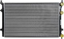 Радиатор охлаждения двигателя Zentparts для Volkswagen Jetta VI 2010-2017. Артикул Z20271