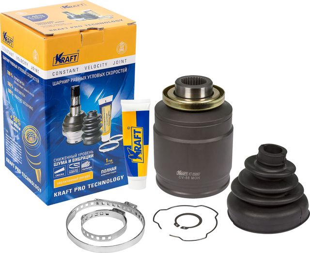 ШРУС HYUNDAI SANTA FE 06- 2.0/2.4/2.7 MT/AT внутр. (Kraft). Артикул KT059067