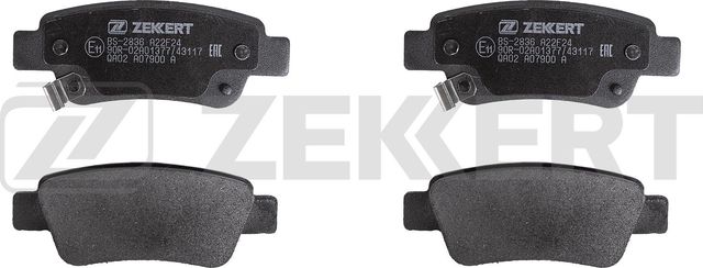 Тормозные колодки Zekkert. Артикул BS-2836