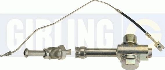 Тормозной шланг Girling задний правый внешний для Volkswagen Passat B5 1996-2005. Артикул 9004944