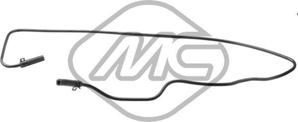 Патрубок радиатора (системы охлаждения) Metalcaucho для Land Rover Discovery II 1998-2004. Артикул 99537