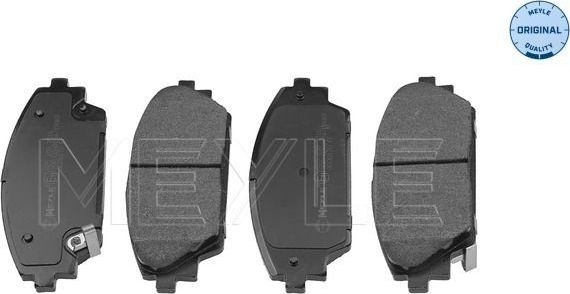 Тормозные колодки Meyle Original передние для Mazda CX-3 I 2015-2026. Артикул 025 258 7516