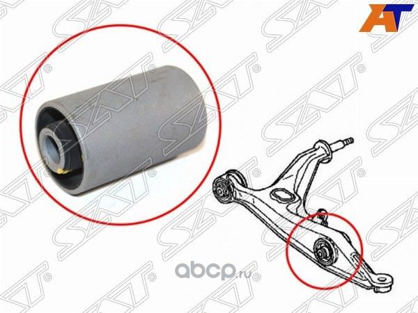 САЙЛЕНТБЛОК ВНУТРЕН. ПЕРЕДНЕГО НИЖНЕГО РЫЧАГА HOND (SAT). Артикул ST51810S04G00