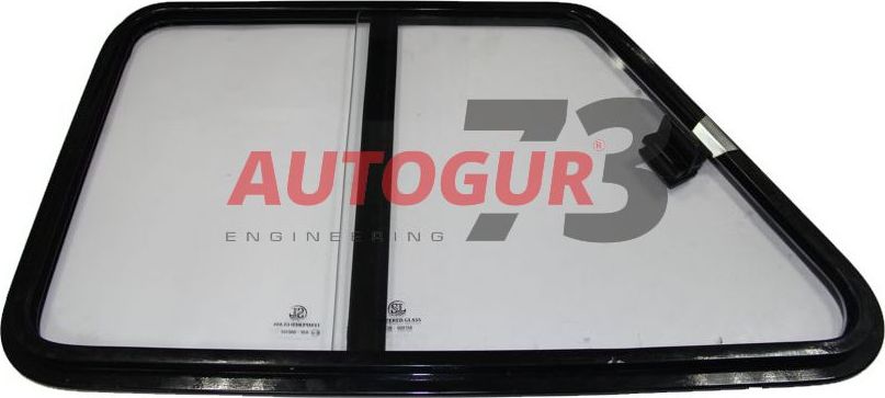 Окно раздвижное (форточка) передней двери левое УАЗ-452 (Буханка). Артикул ОР-ПЛ-452