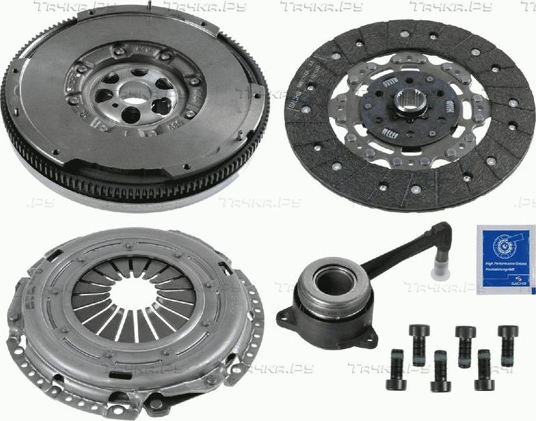 Сцепление (комплект) SACHS DMF Module plus CSC для Skoda Octavia Tour 2000-2006. Артикул 2290 601 084