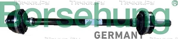Полуось (привод в сборе, приводной вал) Borsehung. Артикул B12493