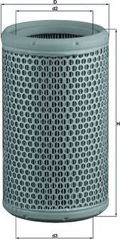 Воздушный фильтр Mahle. Артикул LX 290