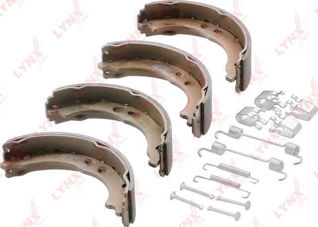Тормозные колодки (стояночная тормозная система) LYNXauto задние для Fiat Ducato III 2006-2026. Артикул BS-2205