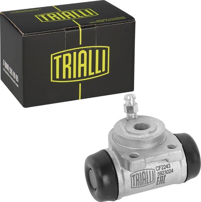 Тормозной цилиндр Trialli (Чугун) задний для Peugeot 106 I 1991-2004. Артикул CF 2243
