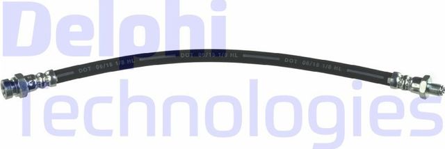 Тормозной шланг Delphi передний/задний внешний для Mitsubishi Canter VI (FE5, FE6) 1996-2026. Артикул LH7170