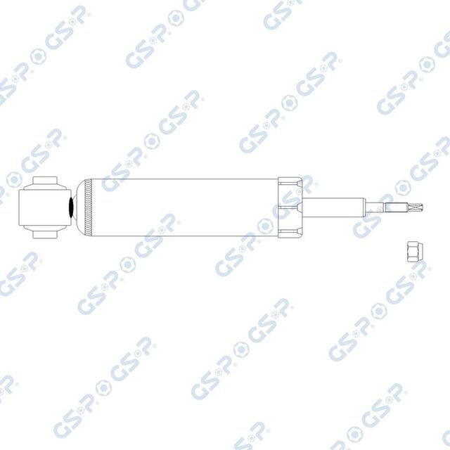 Амортизатор GSP задний для SEAT Altea I 2004-2015. Артикул 32151690