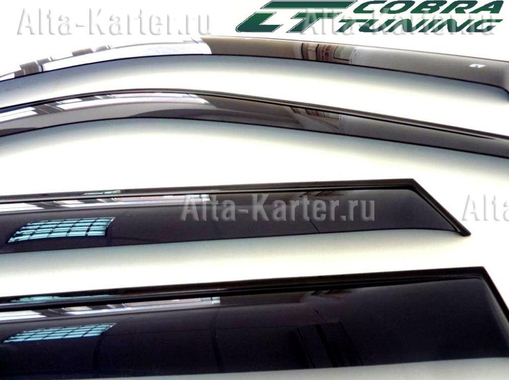 Дефлекторы Cobra Tuning для окон ZX Grand Tiger 2013-2026. Артикул Z10113