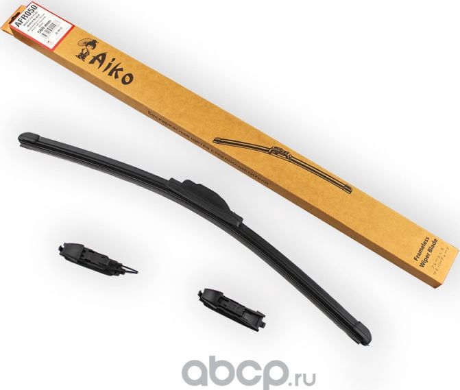 Щётка стеклоочистителя 500 мм (бескаркасная) (Aiko). Артикул AFR050
