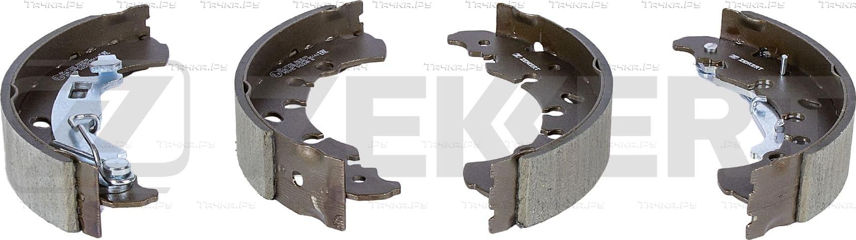 Тормозные колодки Zekkert задние для Citroen Nemo I 2008-2015. Артикул BK-4302