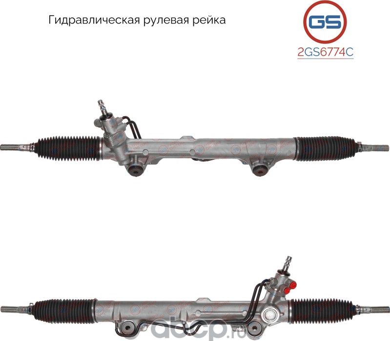 Новая рулевая рейка Toyota Sequoia / Tundra 2007-2012 (GS). Артикул 2GS6774C