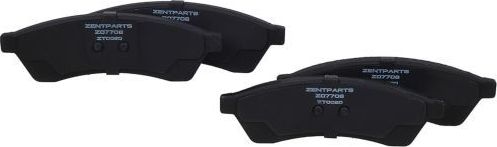 Тормозные колодки Zentparts. Артикул Z07708