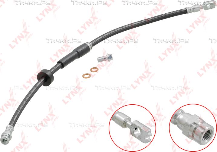 Тормозной шланг LYNXauto для Volkswagen Passat B6 2005-2011. Артикул BL-3152