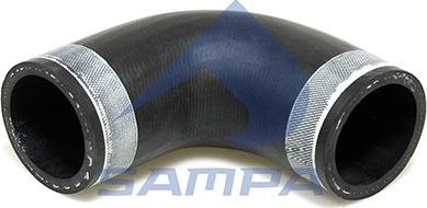 Патрубок радиатора (системы охлаждения) Sampa для Scania 4 1995-2008. Артикул 040.394